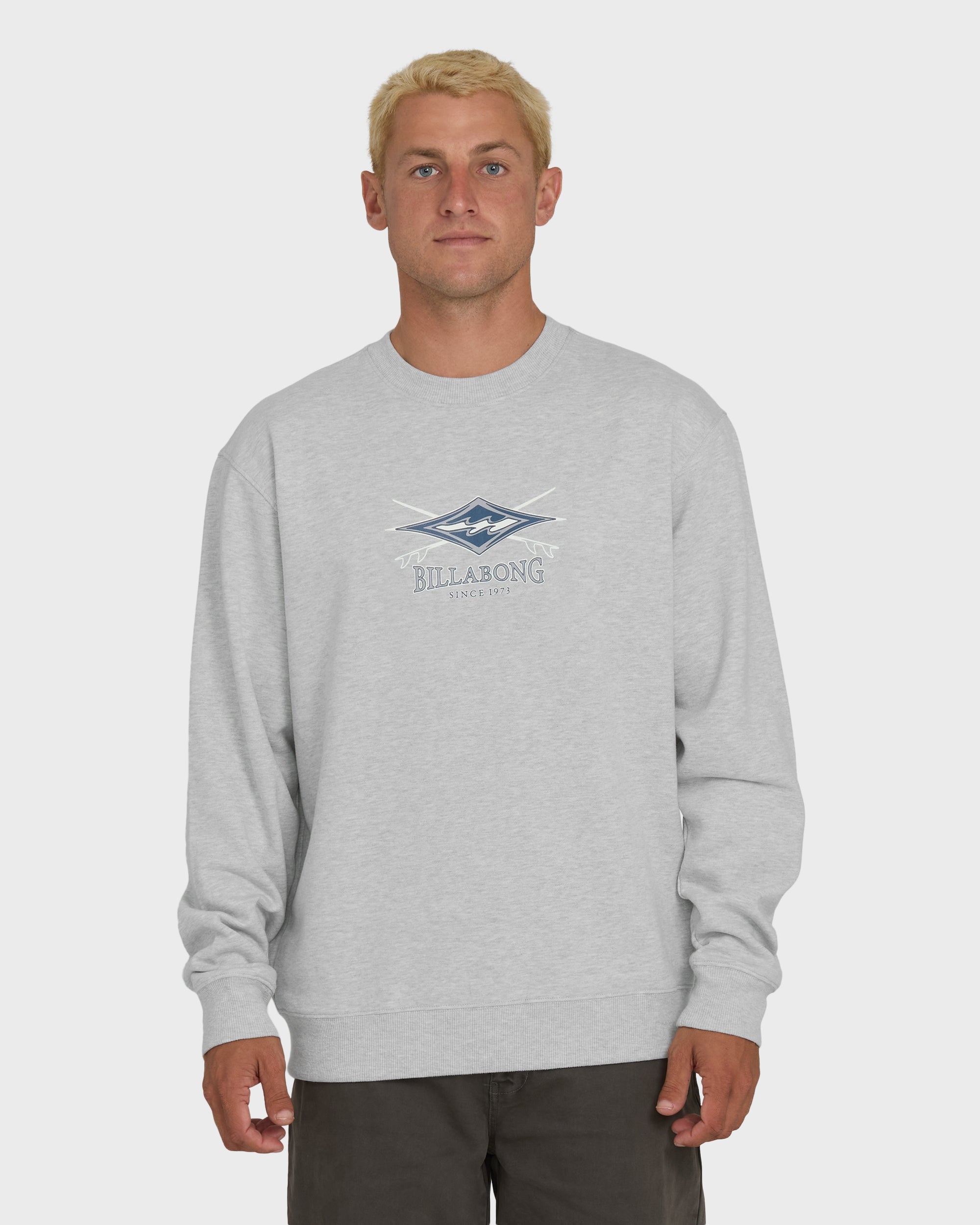 Short Sands Crewneck Sweatshirt - Light Grey Heather