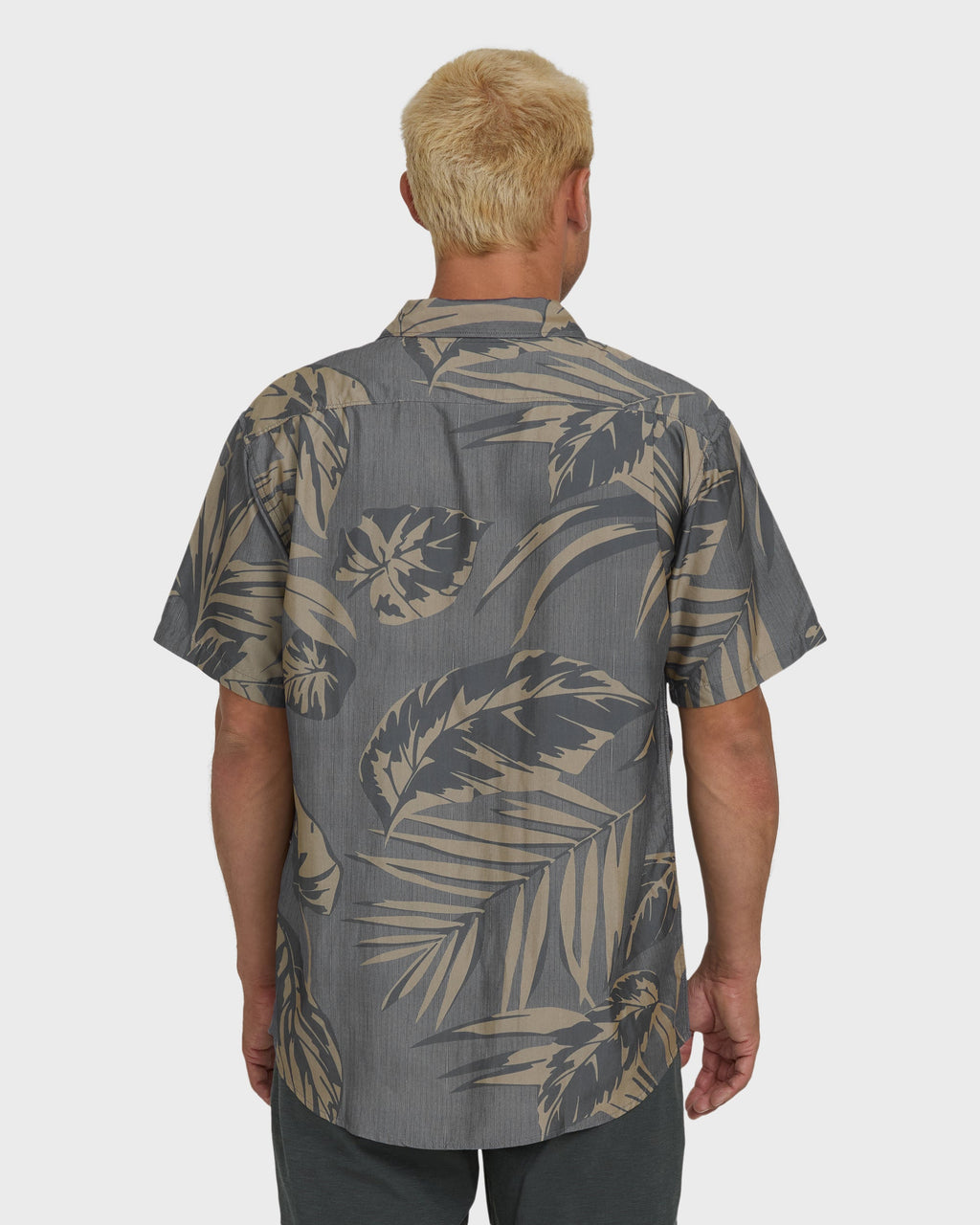 Sundays Lounge Short Sleeve Woven Shirt - Black