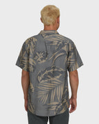 Sundays Lounge Short Sleeve Woven Shirt - Black