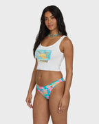 Summer Sweetness Tank Top - Salt Crystal