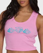 Newly Found Tank Top - Party Pink