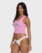 Newly Found Tank Top - Party Pink