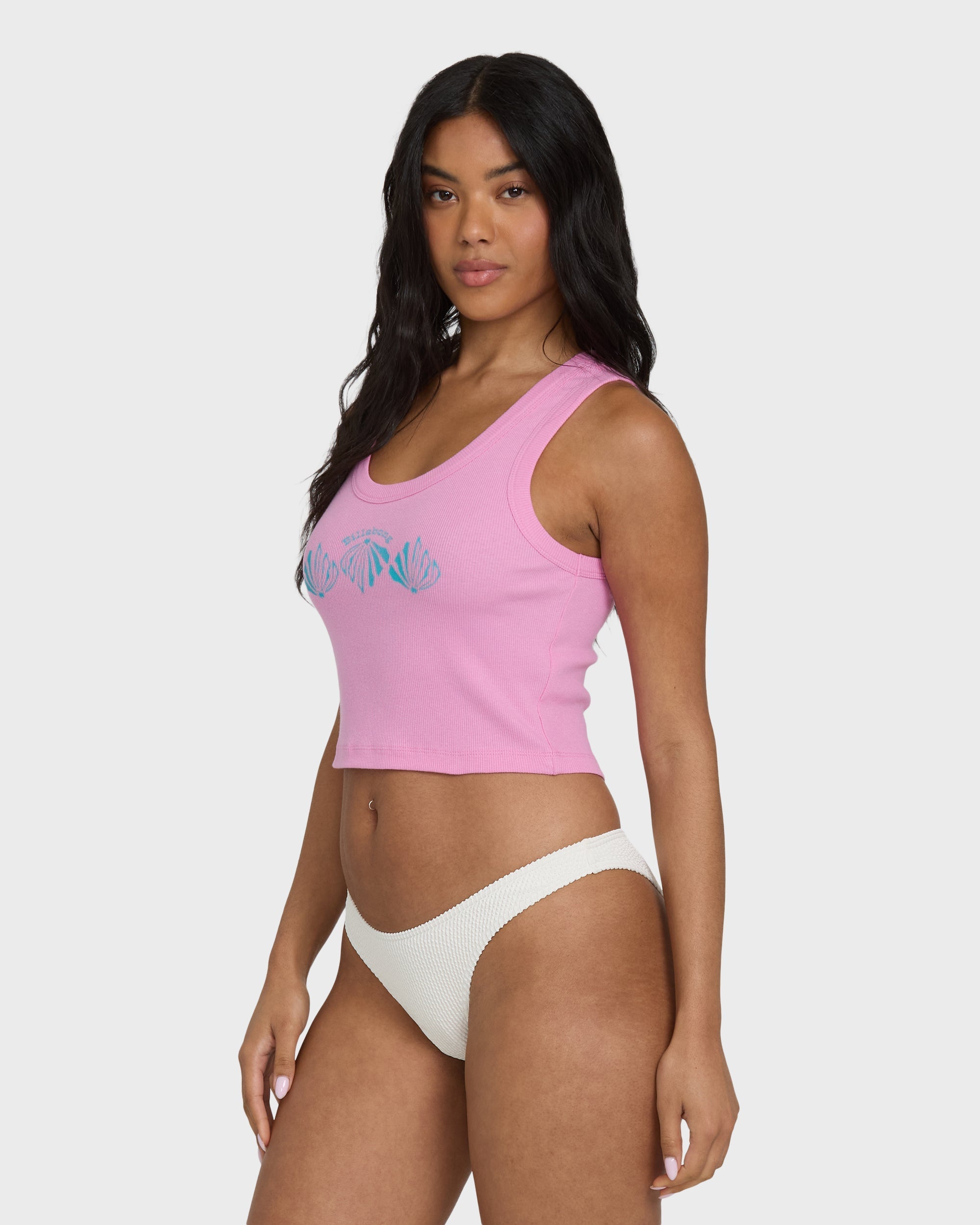 Newly Found Tank Top - Party Pink
