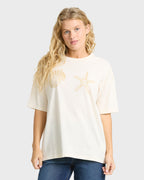 In Front Of Me Short Sleeve Knit T-Shirt - White Cap