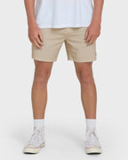 Crossfire Submersible 17 Hybrid Shorts - Khaki