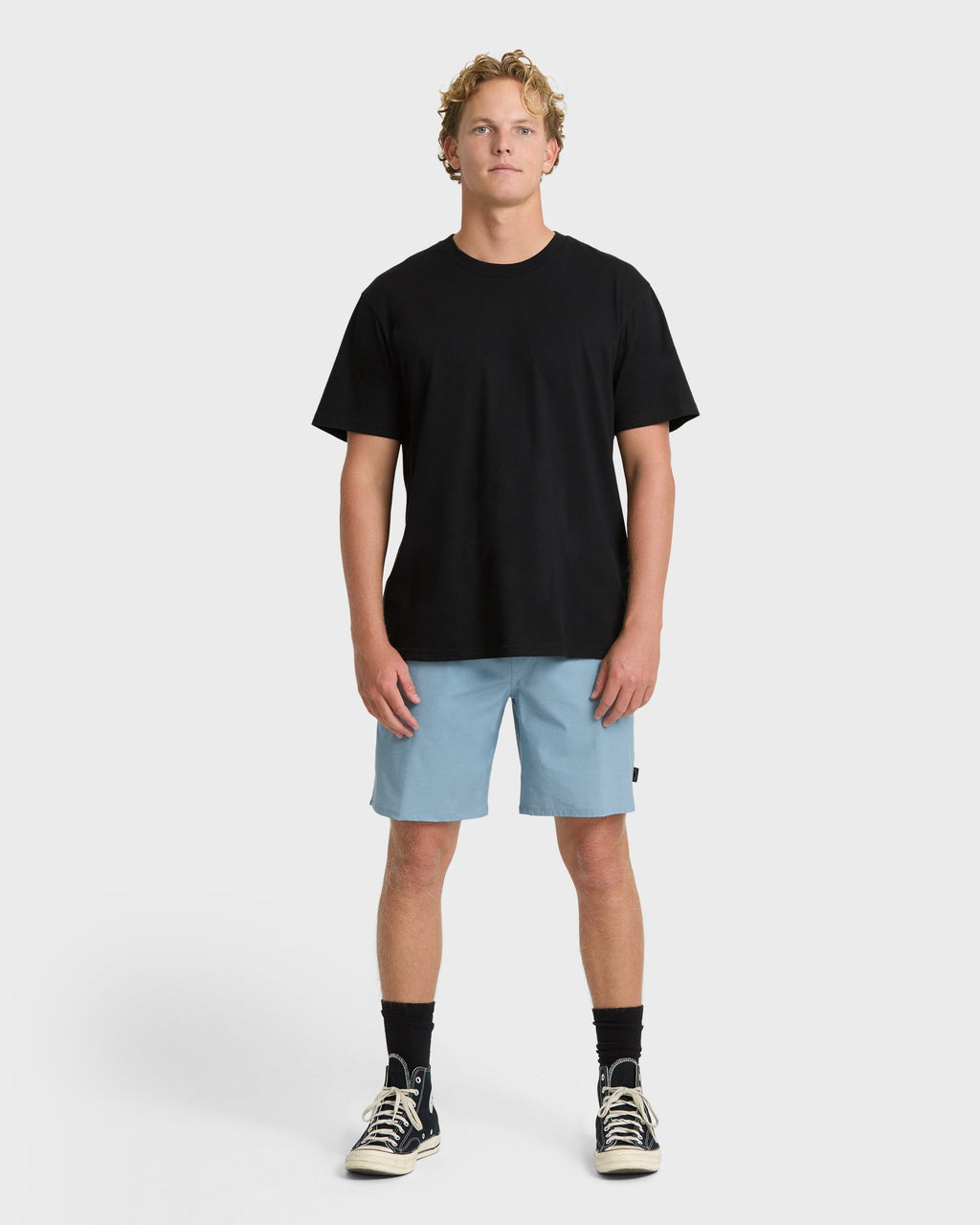 Crossfire Submersible 18 Hybrid Shorts - Blue Fog