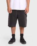 Bad Dog Workwear Denim Shorts - Black Wash