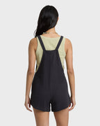 Beach Crush Romper - Black Sands