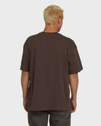 Link OG Short Sleeve Knit T-Shirt - Chocolate Brown