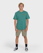 At Last Premium Short Sleeve Knit T-Shirt - Deep Sea