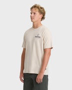 Single Fin Premium Short Sleeve T-Shirt - Oatmeal