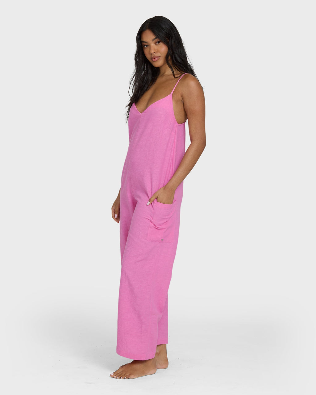 Day To Day Romper - Party Pink