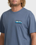 Adventure Division Range Premium Short Sleeve Knit T-Shirt - China Blue