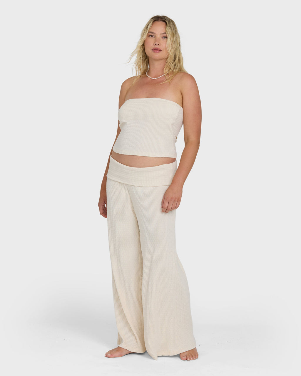 Sweet Coast Beach Pants - White Cap