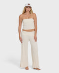 Sweet Coast Beach Pants - White Cap