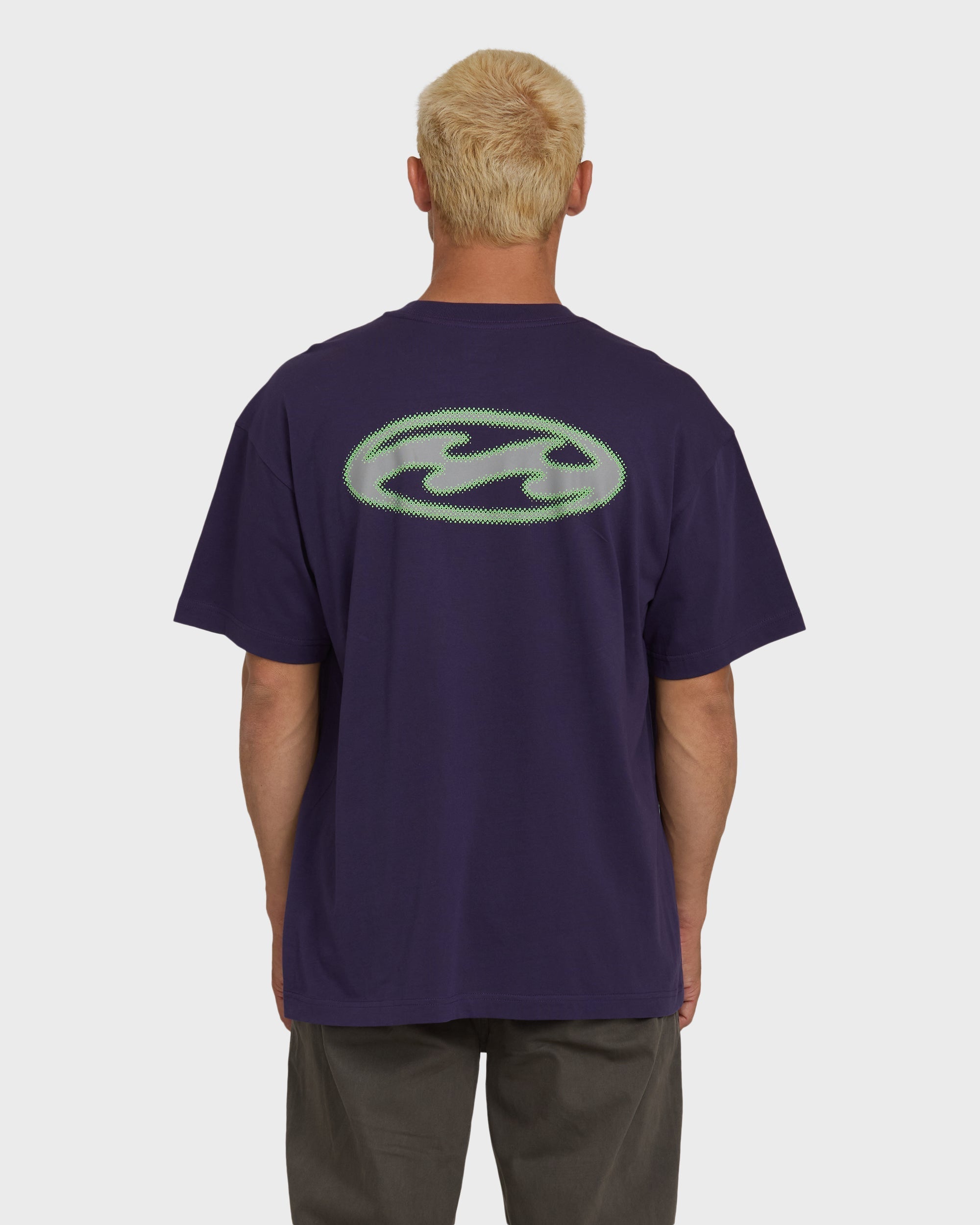 Bad Dog Tonedawg OG Short Sleeve Knit T-Shirt - Purple Velvet