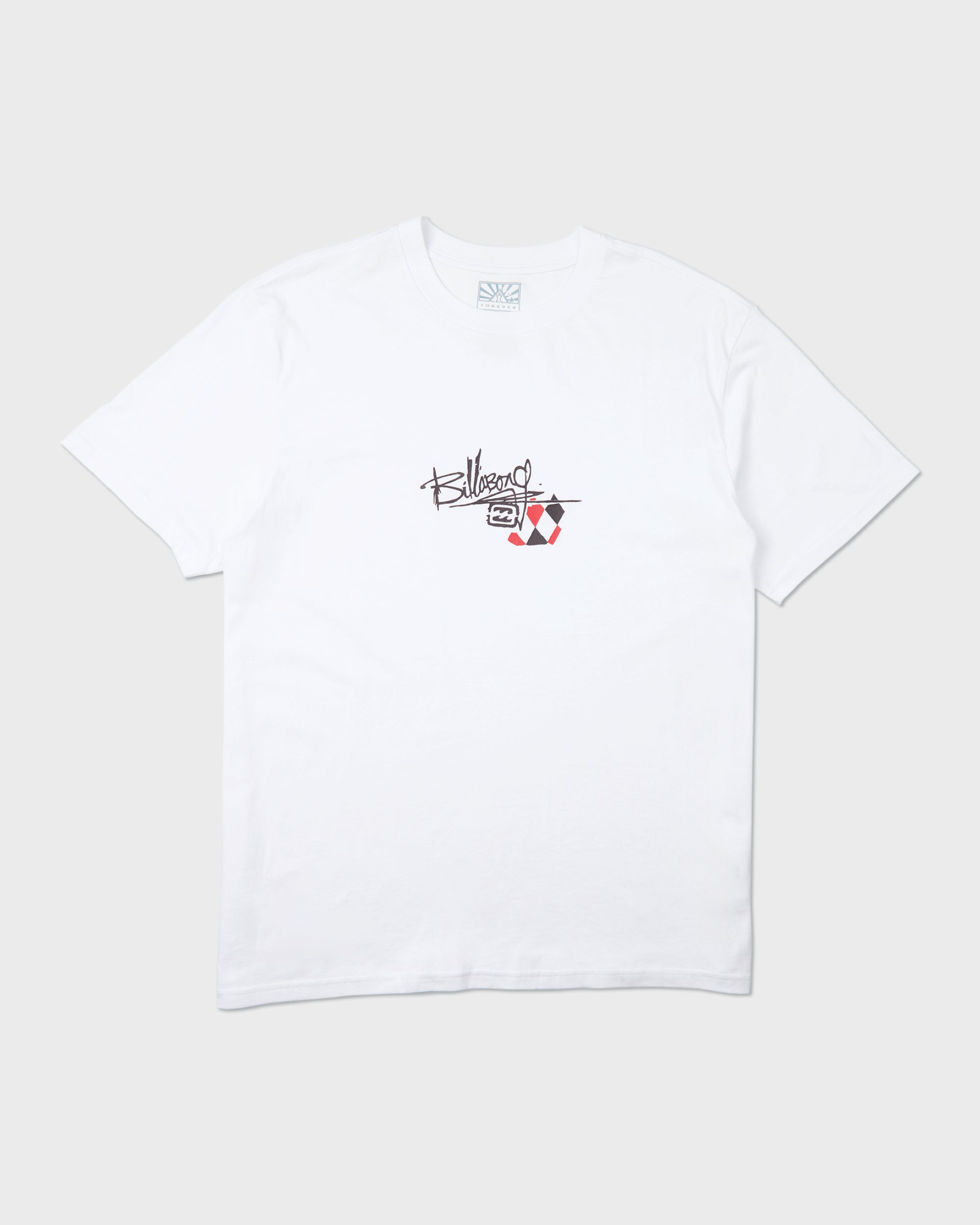 A.I. Argyle Premium Short Sleeve T-Shirt - White