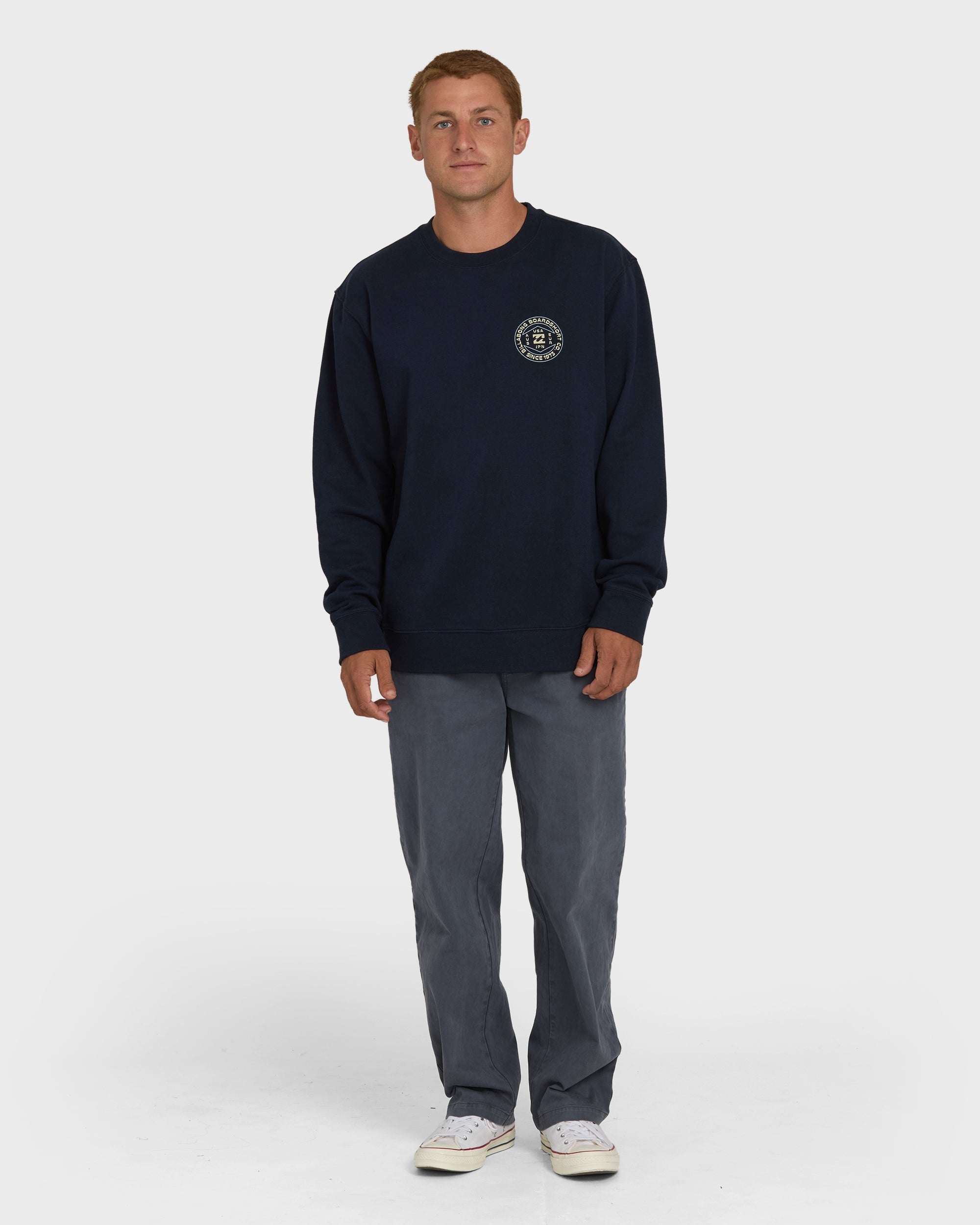 Rotation Crewneck Sweatshirt - Dark Navy