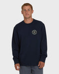 Rotation Crewneck Sweatshirt - Dark Navy