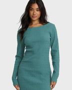 Dream Life Mini Dress - Bay Blue