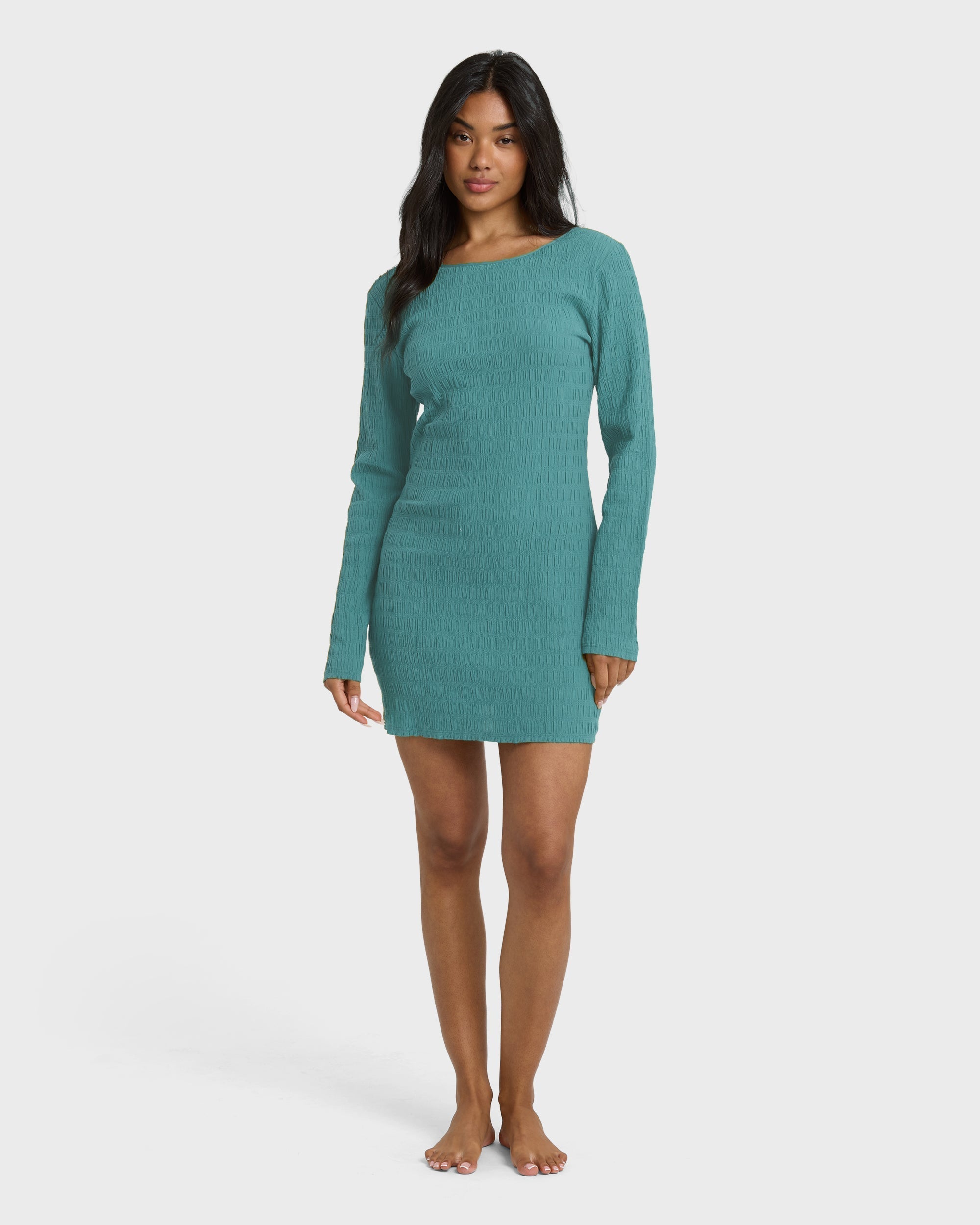 Dream Life Mini Dress - Bay Blue