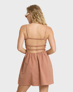 Suns Out Mini Dress - Sugar Almond