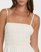 Suns Out Mini Dress - White Cap