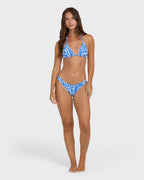 Le Love Tropic Medium Bikini Bottom - True Blue