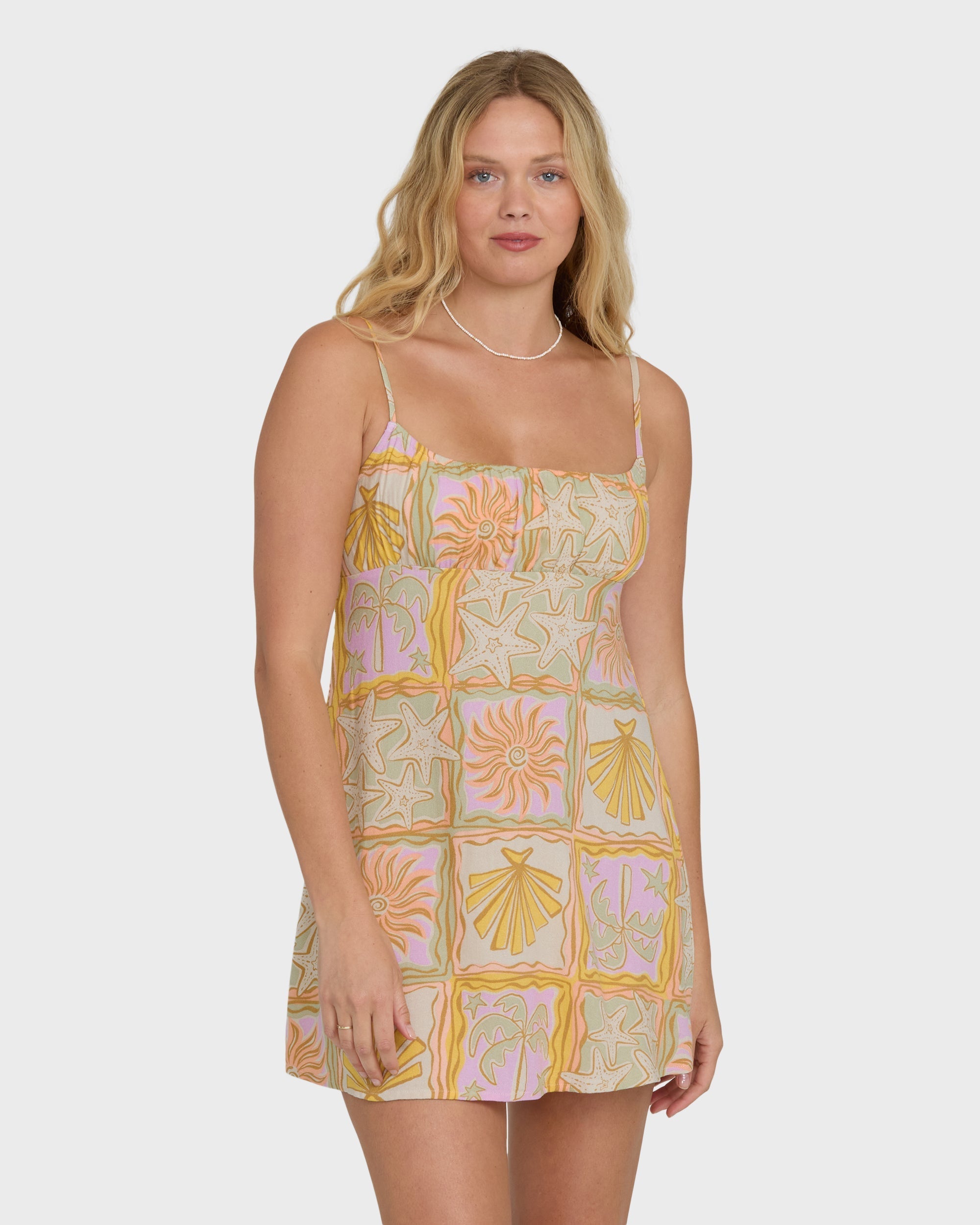 Dreaming Of Sun Mini Dress - Sweet Lilac