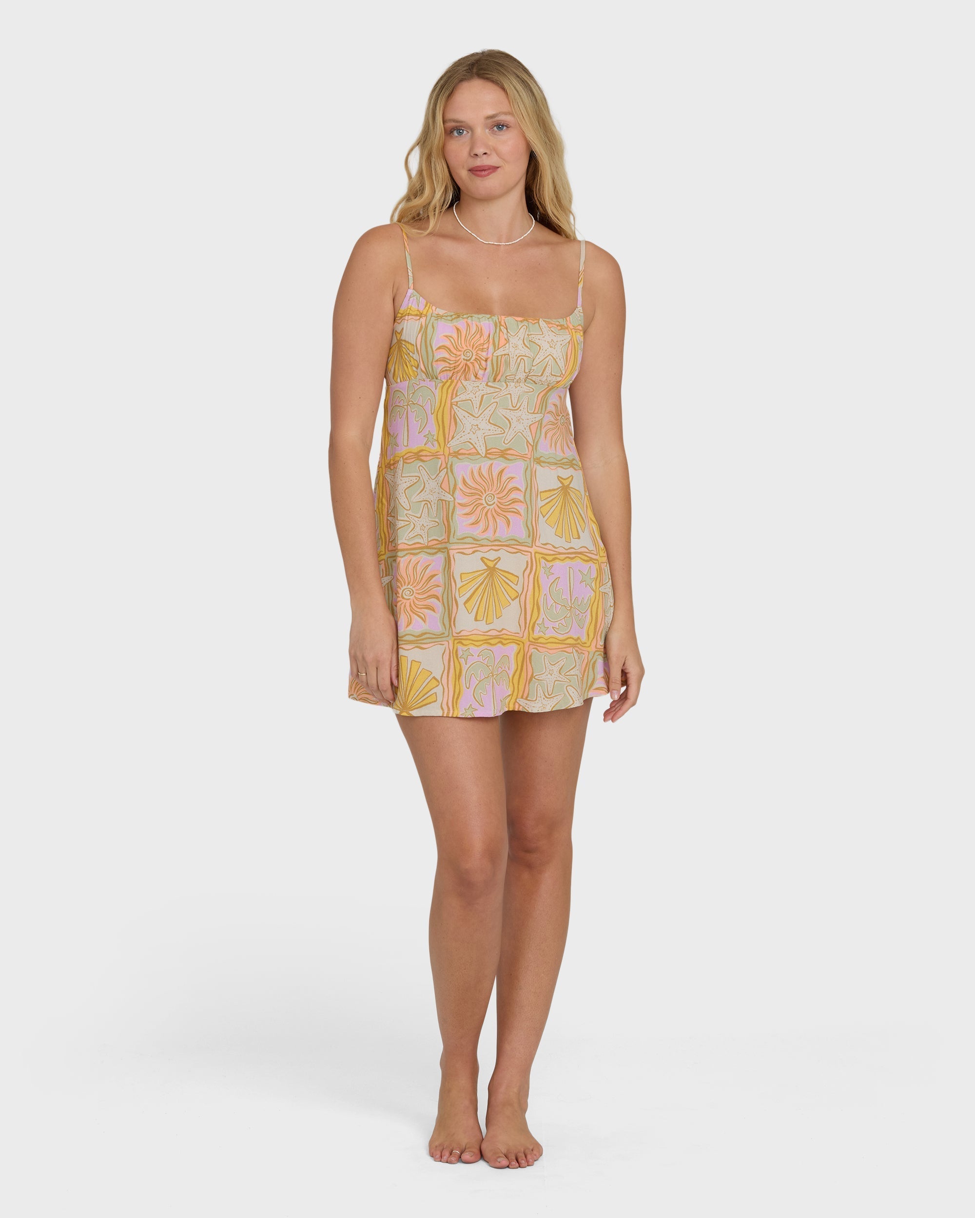 Dreaming Of Sun Mini Dress - Sweet Lilac