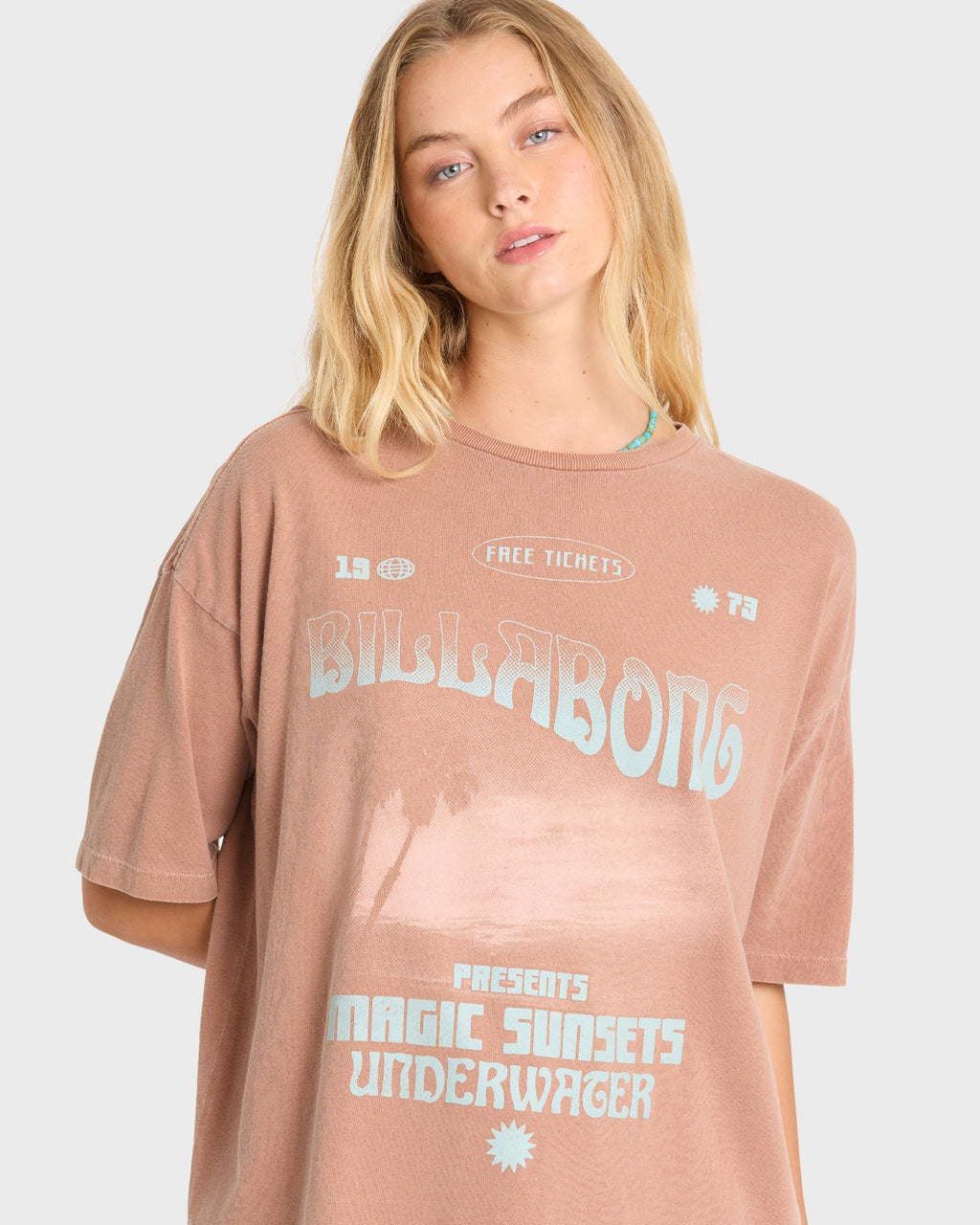 Take A Tour Short Sleeve Cotton T-Shirt - Sugar Almond