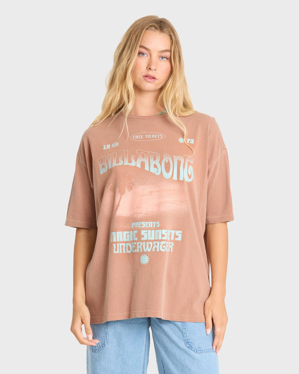 Take A Tour Short Sleeve Cotton T-Shirt - Sugar Almond