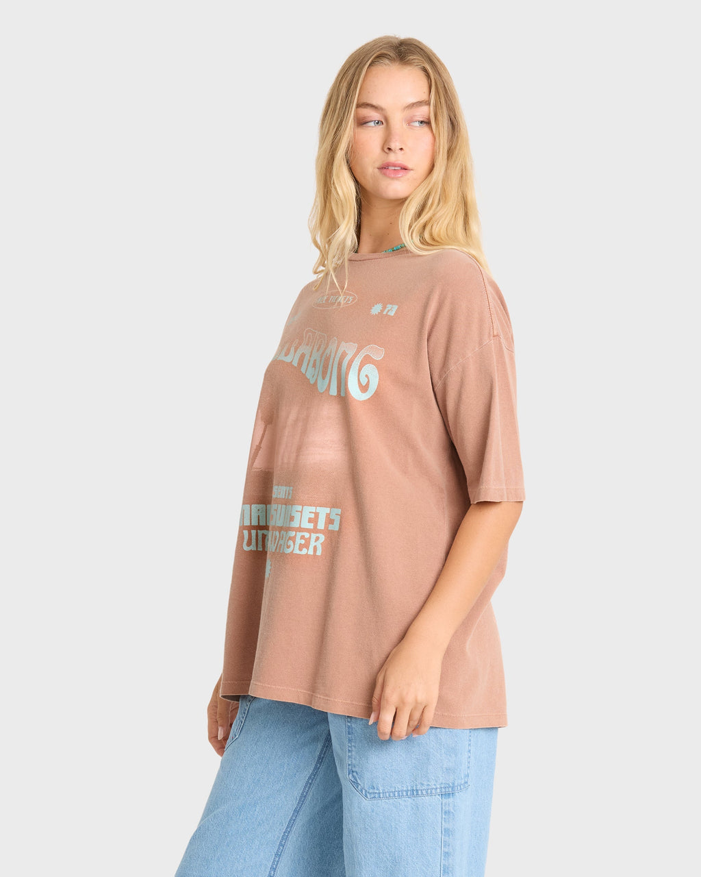 Take A Tour Short Sleeve Cotton T-Shirt - Sugar Almond