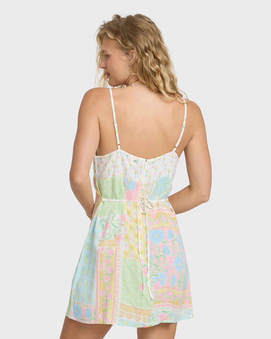 Little Crush Mini Dress - White Multi