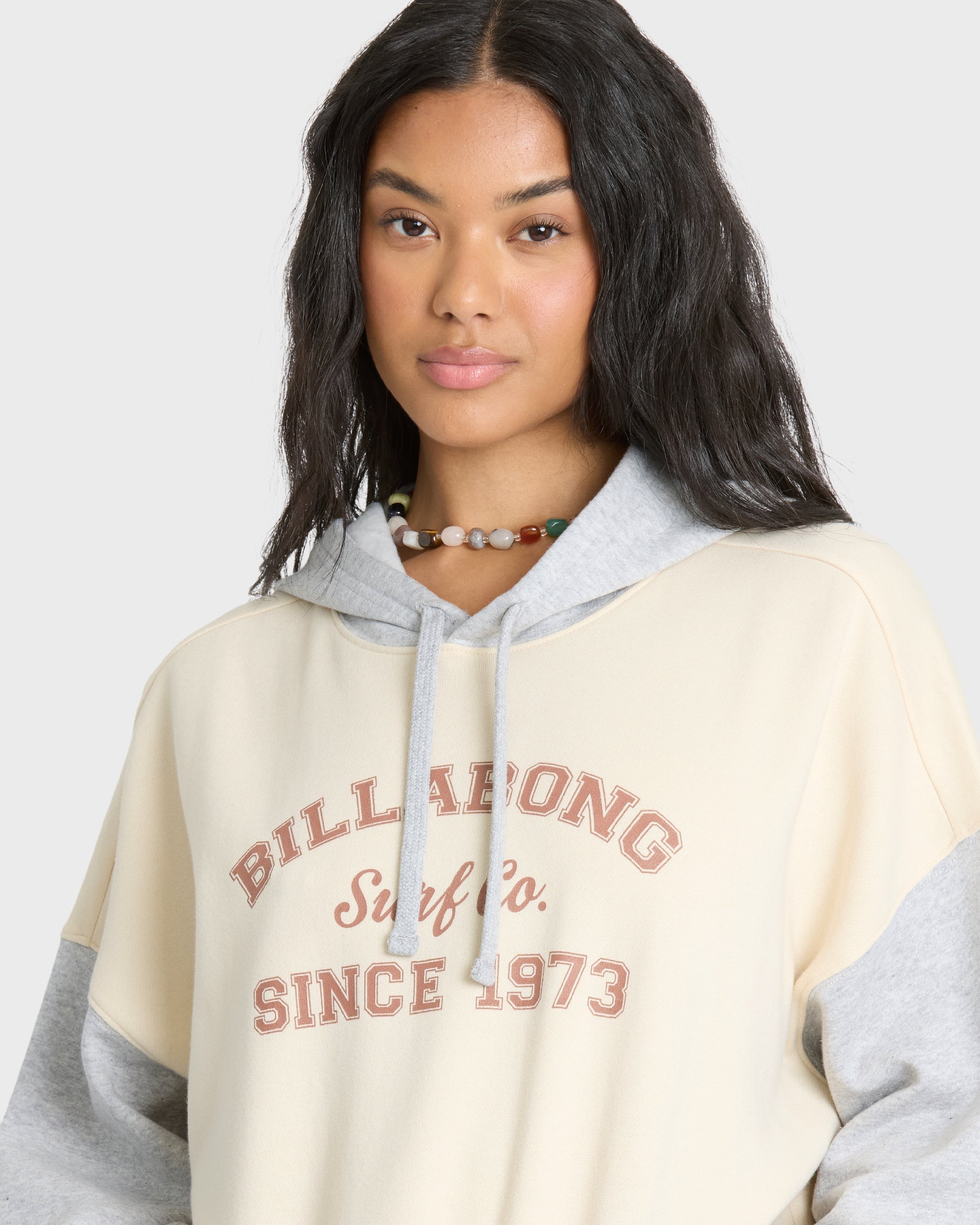 Gold Coast Pullover Hoodie - Salt Crystal