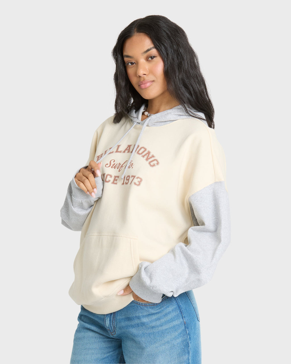 Gold Coast Pullover Hoodie - Salt Crystal