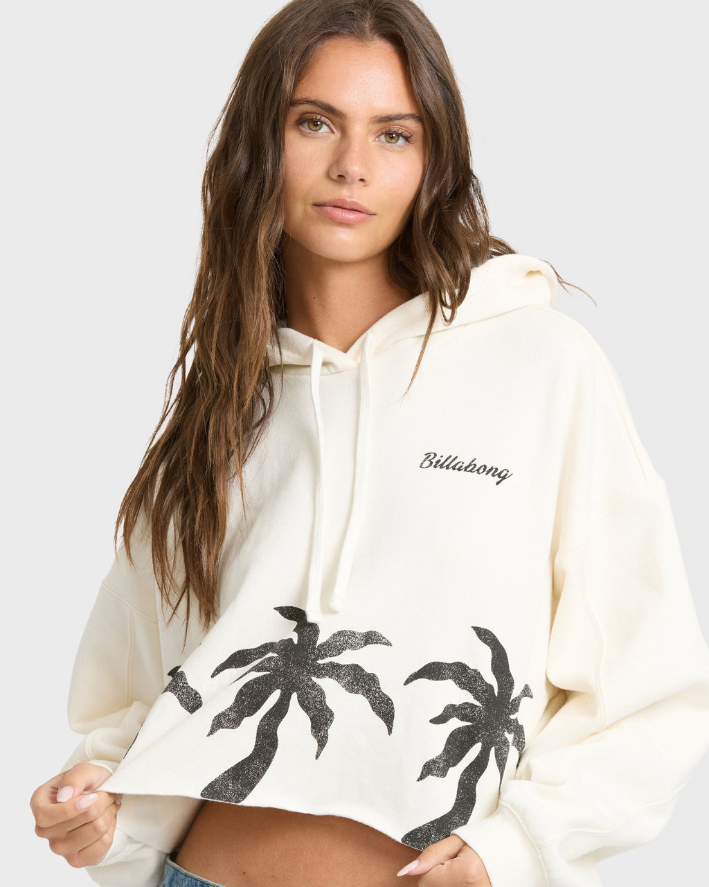 Spring Break Pullover Hoodie - Salt Crystal