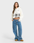 Spring Break Pullover Hoodie - Salt Crystal