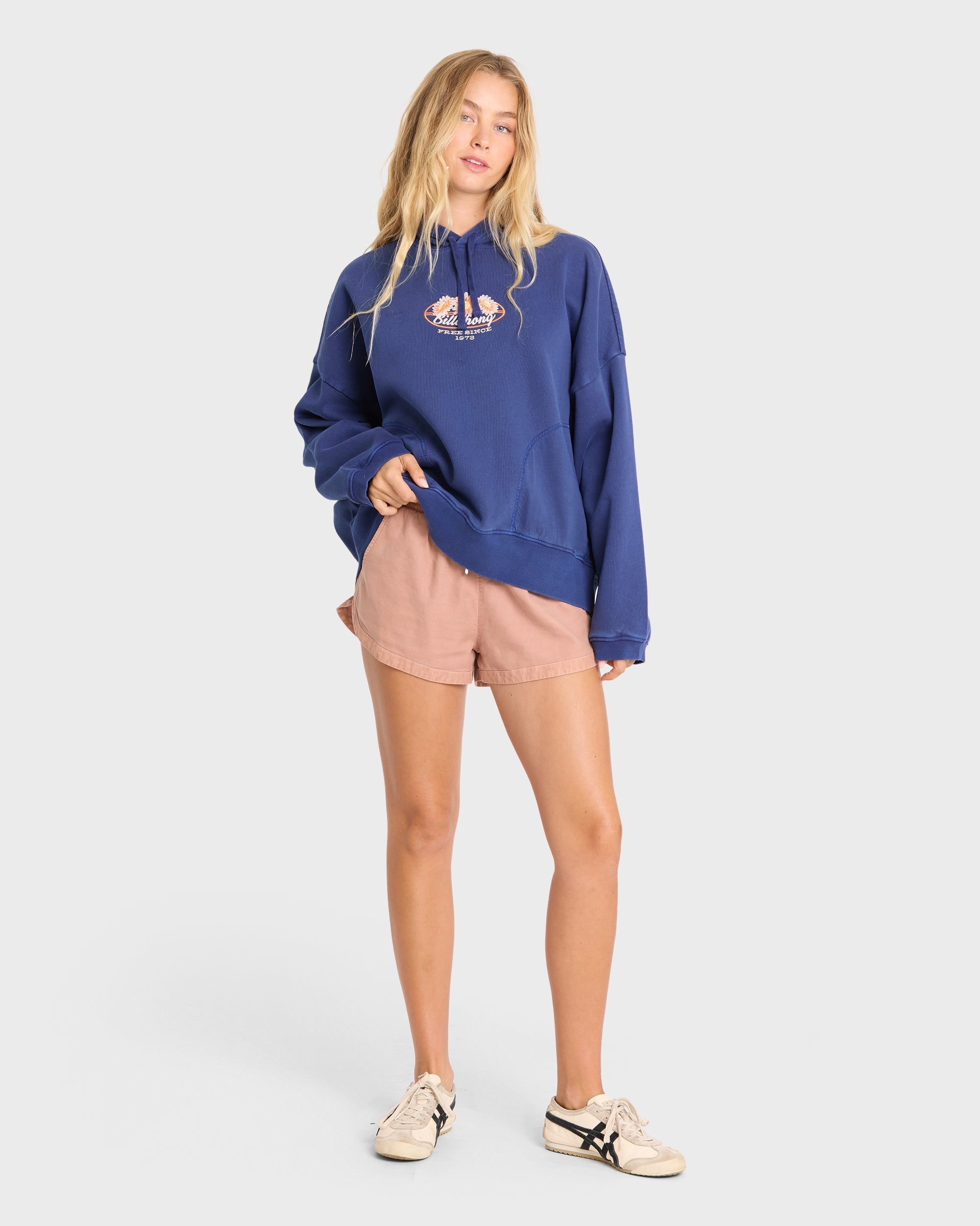 Find Paradise Palm Pullover Hoodie - True Navy