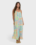 Perla Maxi Dress - White Multi