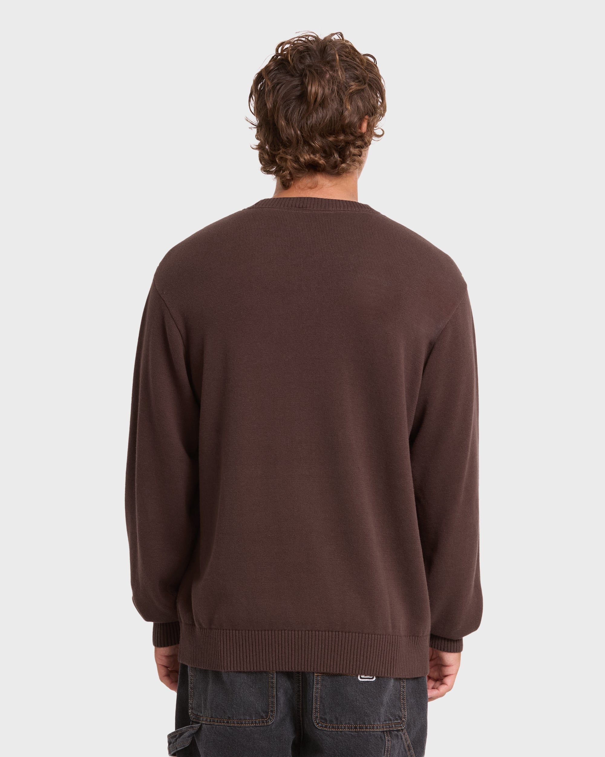 Bad Dog Case Crewneck Sweater - Carafe