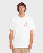 Portal Premium Short Sleeve Knit T-Shirt - Off White