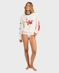 Lottie Hall Crewneck Sweatshirt - Salt Crystal