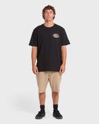 Off Duty Premium Short Sleeve Cotton T-Shirt - Black