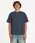 Arch Up Short Sleeve Knit T-Shirt - Charcoal