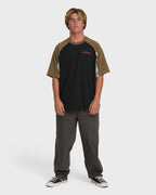 Immortal System OG Short Sleeve Knit T-Shirt - Black