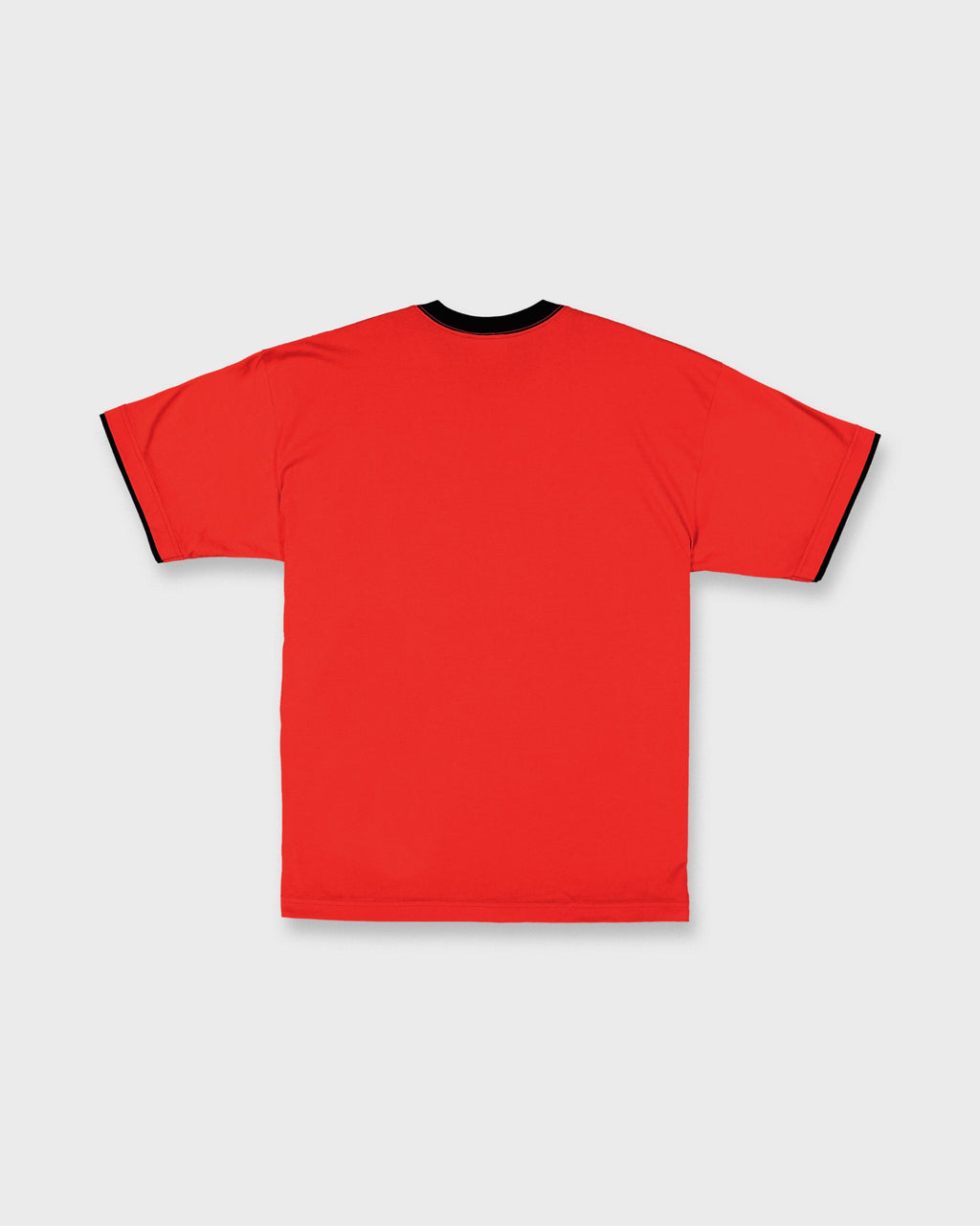 Immortal Tipper Short Sleeve Knit T-Shirt - Deep Red
