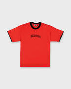 Immortal Tipper Short Sleeve Knit T-Shirt - Deep Red