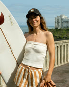 Talley Tube Top - White Cap